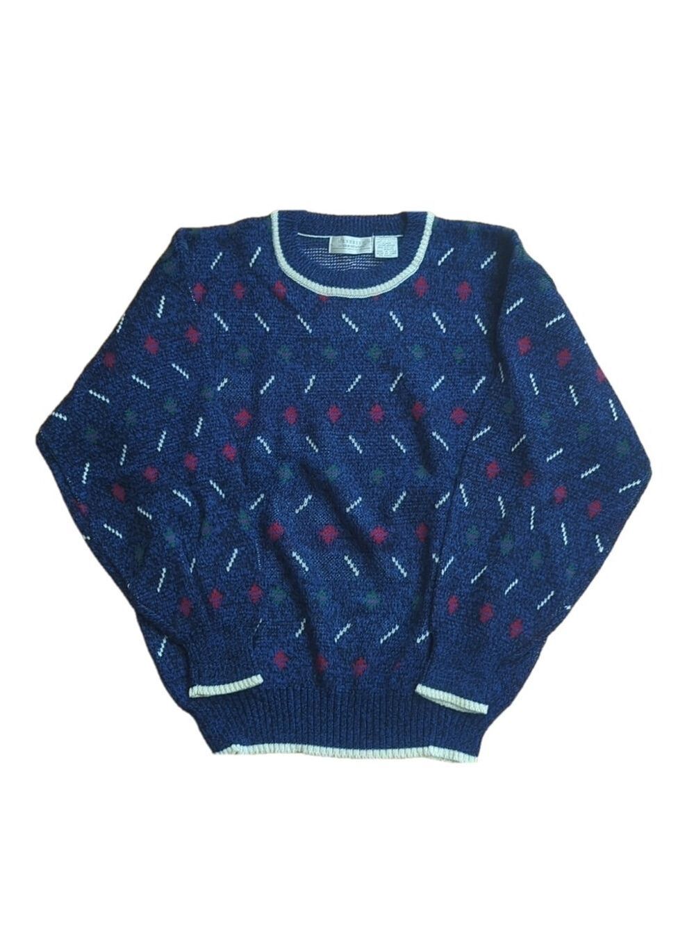 Vintage Van Heusen Geometric Sweater Extra Large XL